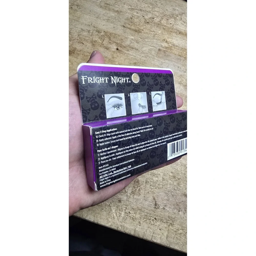 Fright Night By Ardell Spooky Spider Web Lashes & Adhesive Limited Edition